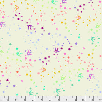 True Colors Fairy Dust in Cotton Candy by Tula Pink for Freespirit PWTP133.CottonCandy - Sold by the Half Yard