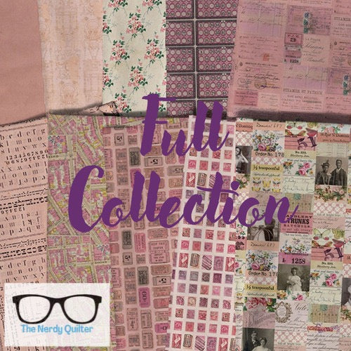 Palette Pink Bundle by Tim Holtz for Freespirit
