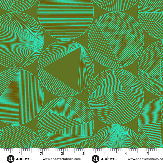 40 Petri in Turtle Power by Giucy Giuce for Andover - Sold by the Half Yard - Shipping June 2025