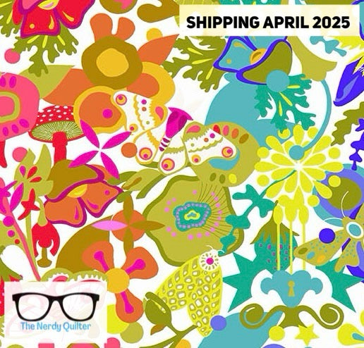 Color Wheel Art Theory Whole Cloth in Day by Alison Glass for Andover - Sold by the Half Yard