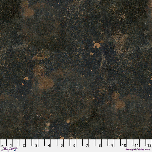 Preorder: Palette Charcoal Vintage in Charcoal by Tim Holtz for Freespirit - Sold by the Half Yard