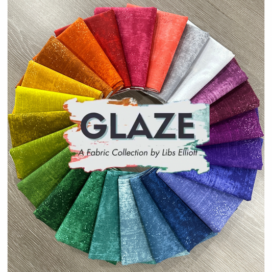 Preorder: Glaze Half Yard Bundle by Libs Elliott for Andover
