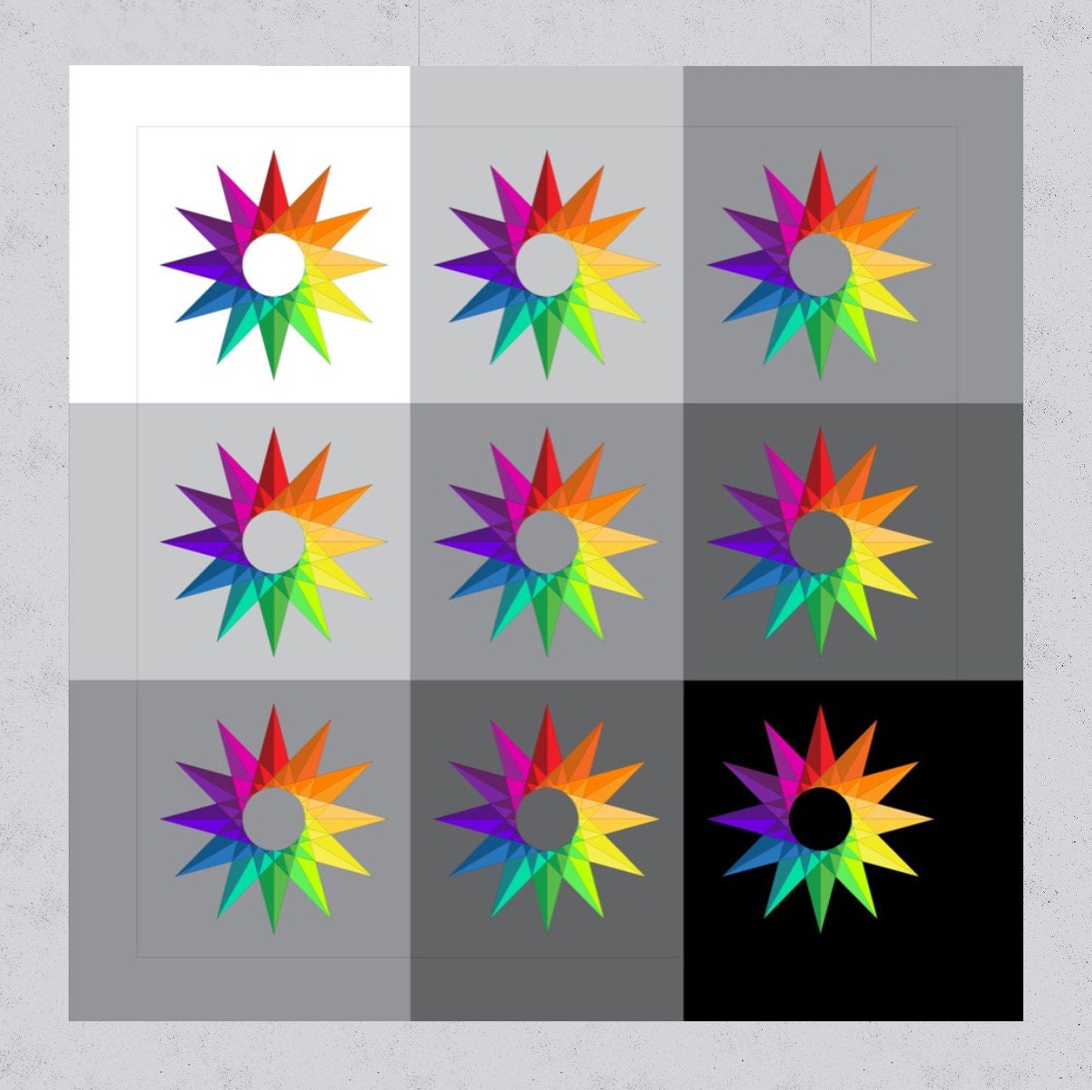 Art Theory Panel Quilt Kit