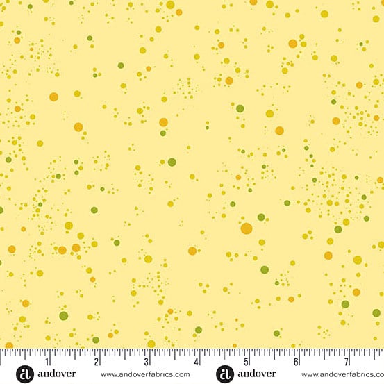 Fizz in Lemon by Giucy Giuce for Andover - Sold by the Half Yard A-1344-Y