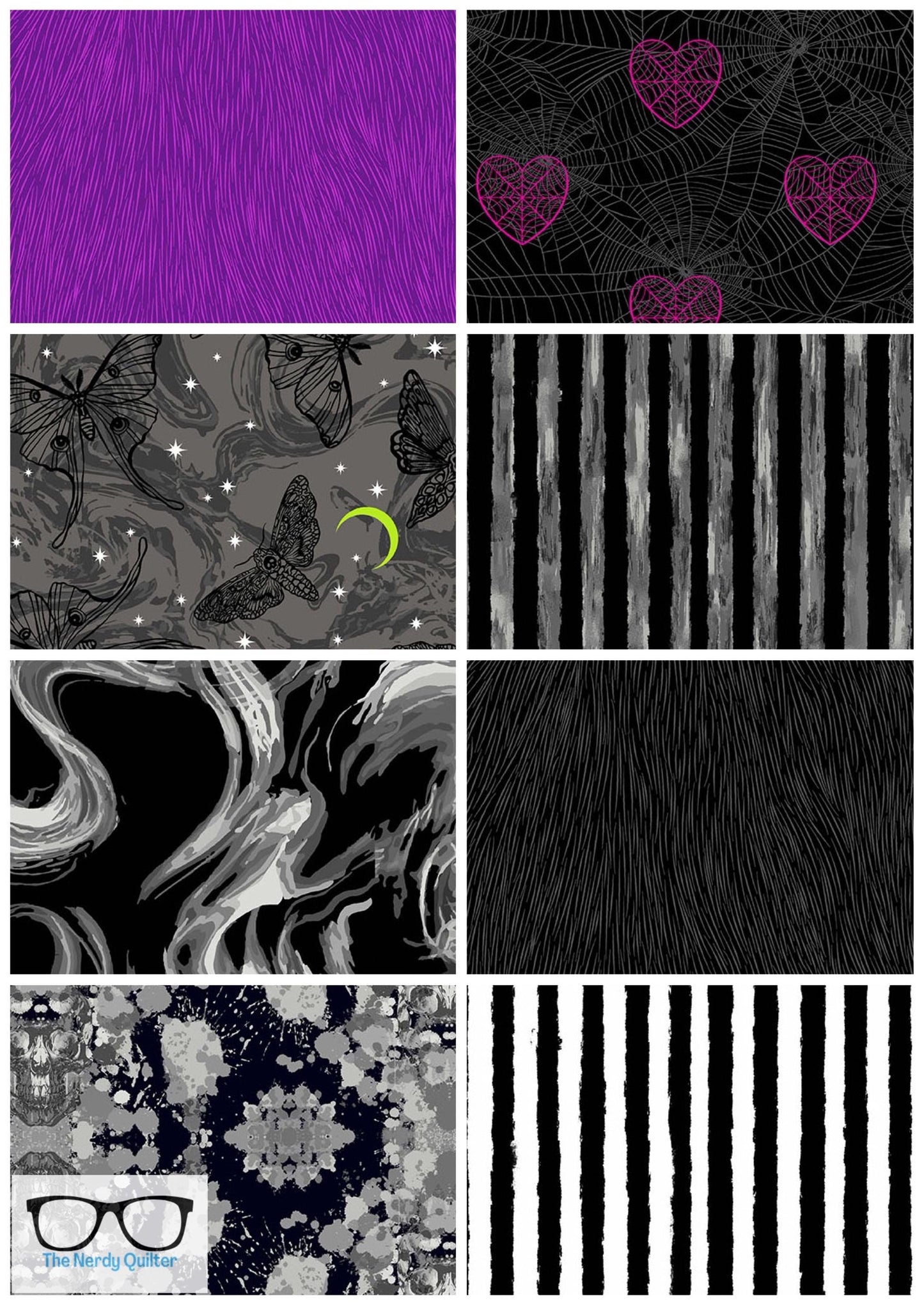 Phantasm Fat Quarter Bundle by Libs Elliott for Andover