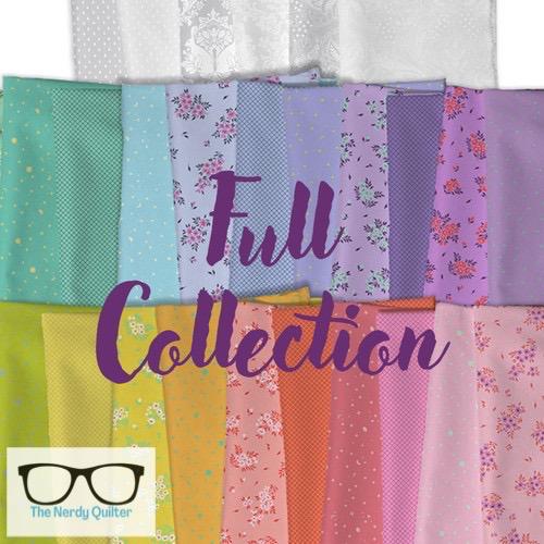 New True Colors Space Sprinkles in FrozenBerry by Tula Pink for Freespirit PWTP254.FrozenBerry - Sold by the Half Yard