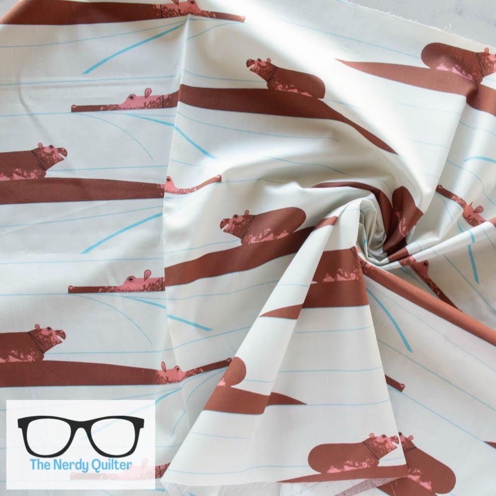 Charlie Harper Love from Below Poplin by Charlie Harper for Birch Fabrics - Sold by the Half Yard