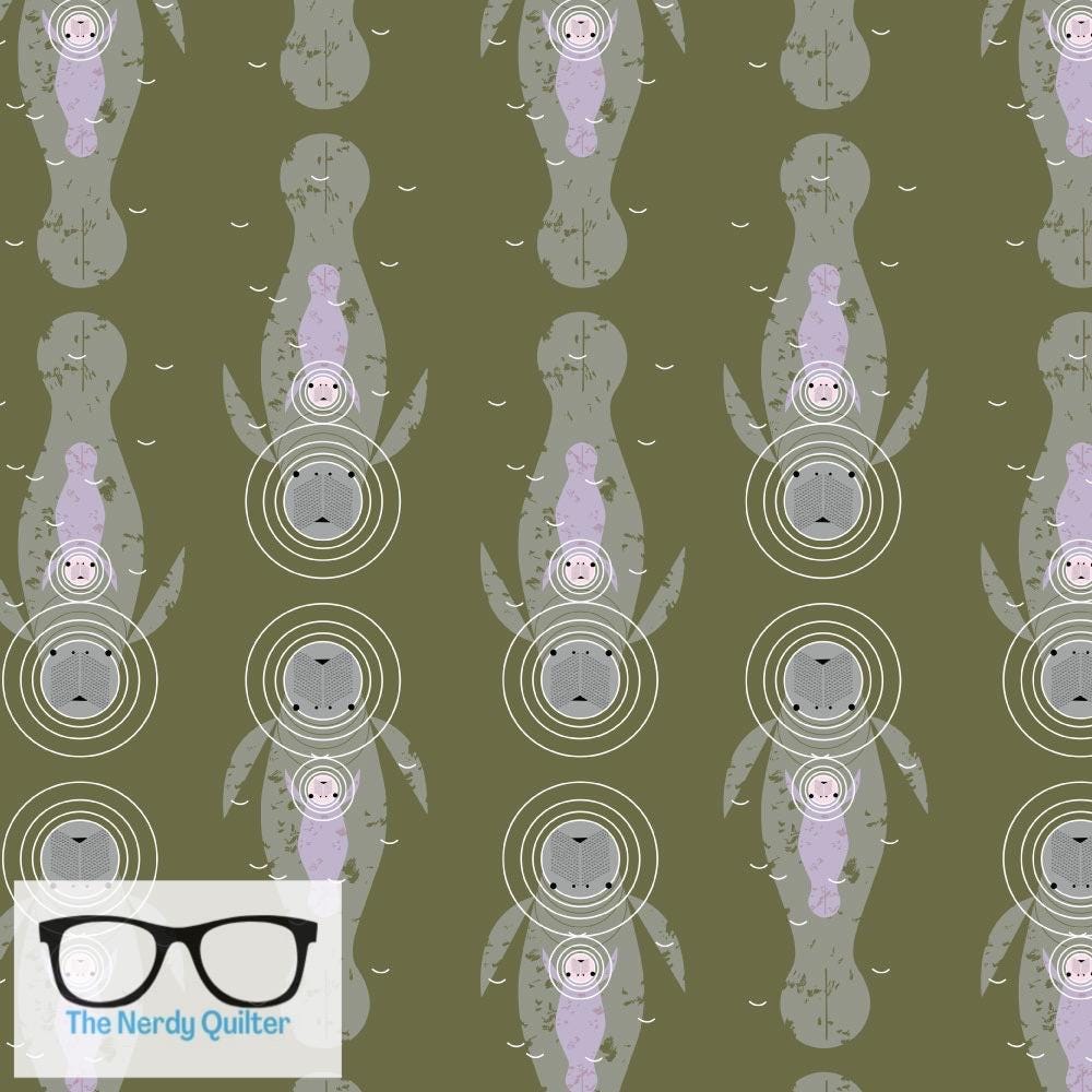 Preorder: Charlie Harper Coastal Vol. 2 Momatee Poplin by Charlie Harper for Birch Fabrics - Sold by the Half Yard