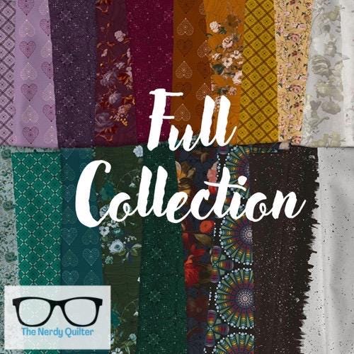 Preorder: Enrapture 108 Wideback Vining in Wisteria by Giucy Giuce for Freespirit - Sold by the Half Yard