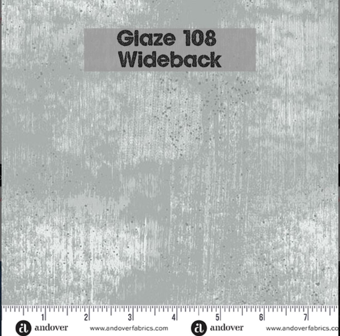 Preorder: Glaze 108 Wideback in Stormcloud by Libs Elliott for Andover AW-10235-C - Sold by the Half Yard