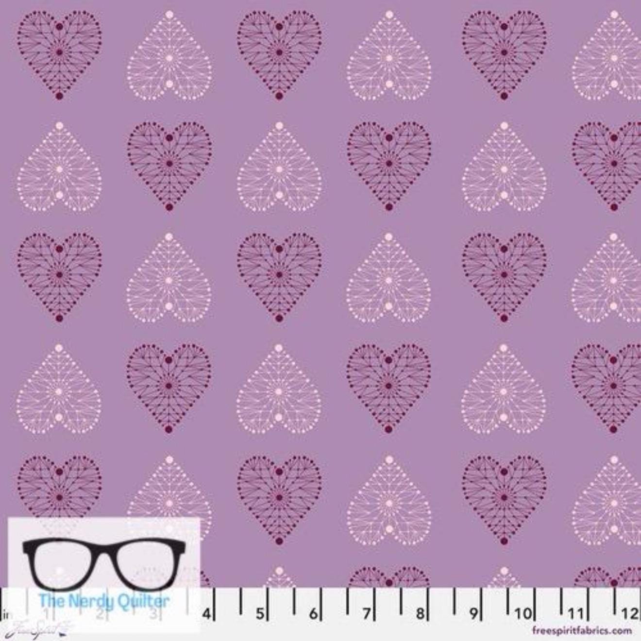 Preorder: Enrapture Armour in Amethyst by Giucy Giuce for Freespirit - Sold by the Half Yard