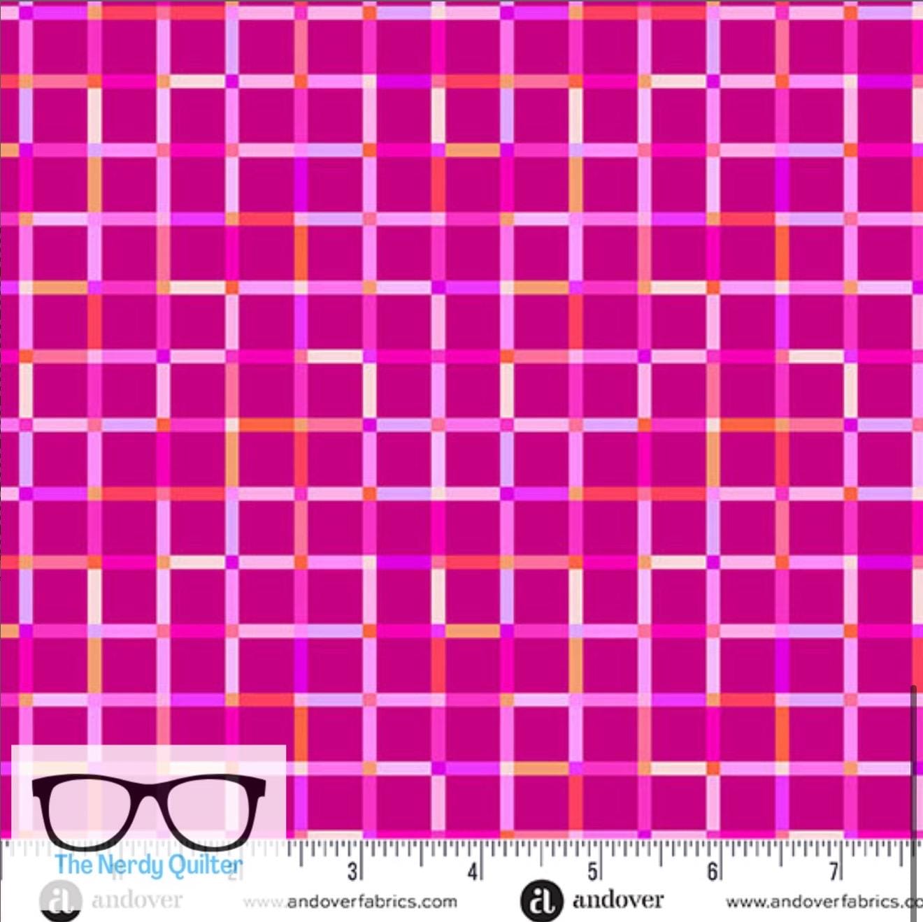 Preorder: Perfect Day Picnic Palid in Pink by Libs Elliott for Andover A-10222-P - Sold by the Half Yard