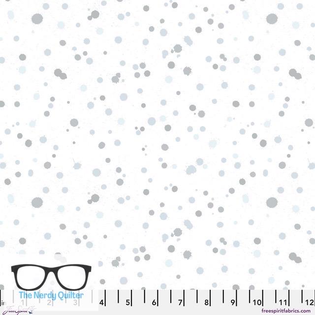 Preorder: Hue Drops in Whisper by Giucy Giuce for Freespirit - Sold by the Half Yard PWGG019.Whisper