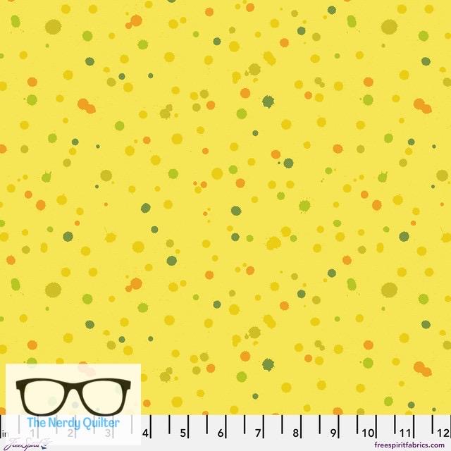 Preorder: Hue Drops in Canary by Giucy Giuce for Freespirit - Sold by the Half Yard PWGG019.CANARY
