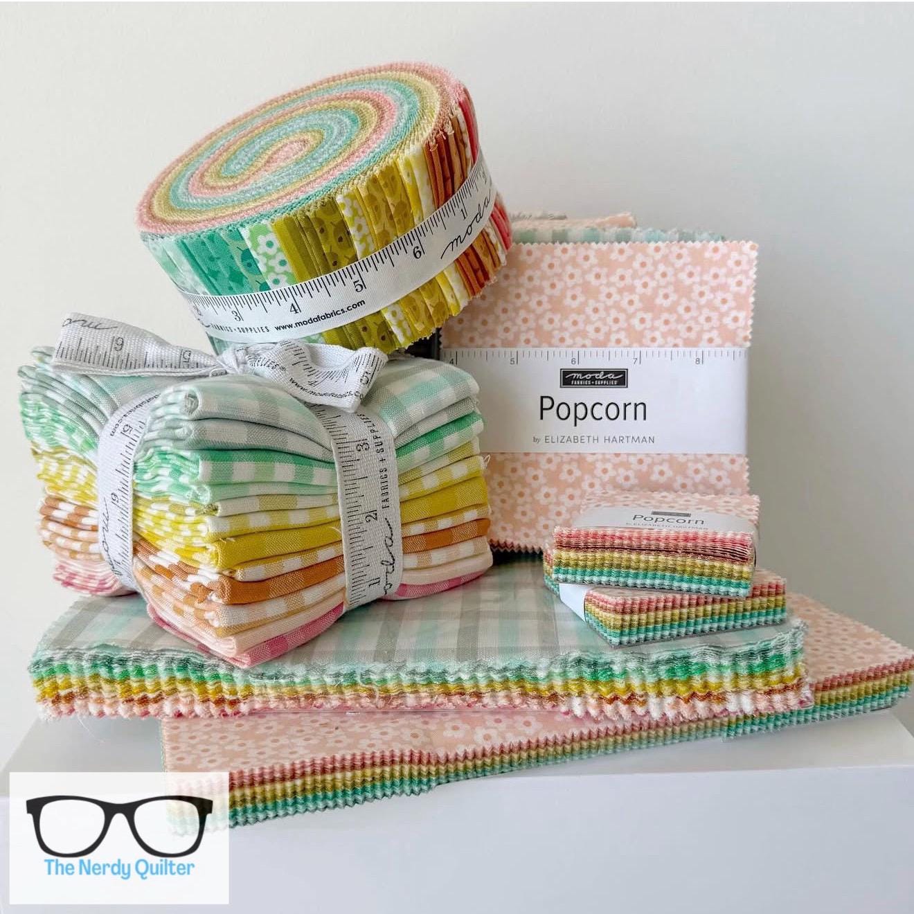Preorder: Bella Solids 2025 Zest 9900 484 Moda #1 Elizabeth Hartman Popcorn Coordinates - Sold by the Half Yard