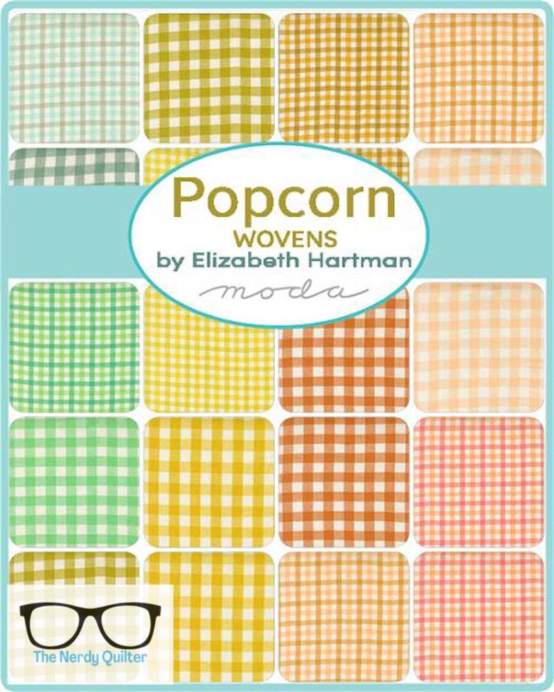 Preorder: Popcorn Wovens 12 Piece Half Yard Bundle by Elizabeth Hartman for Moda