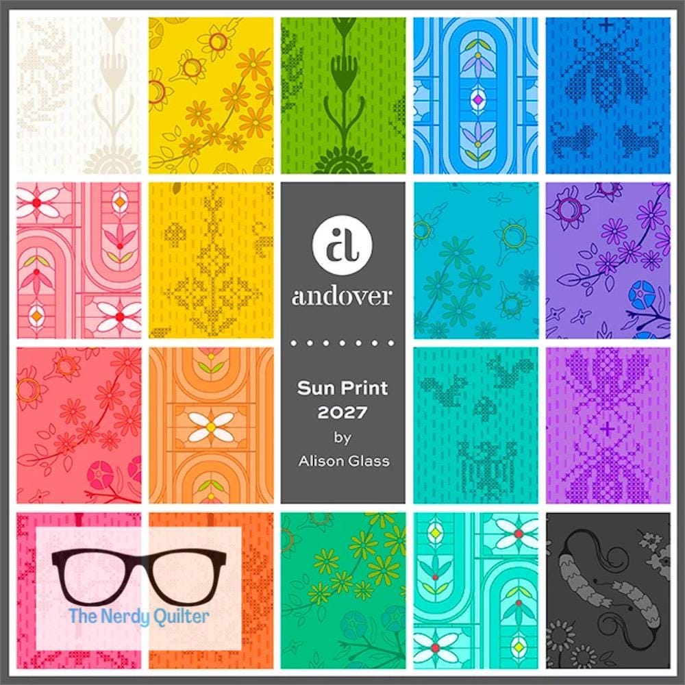 Preorder: Sun Print 2027 Bundle by Alison Glass for Andover