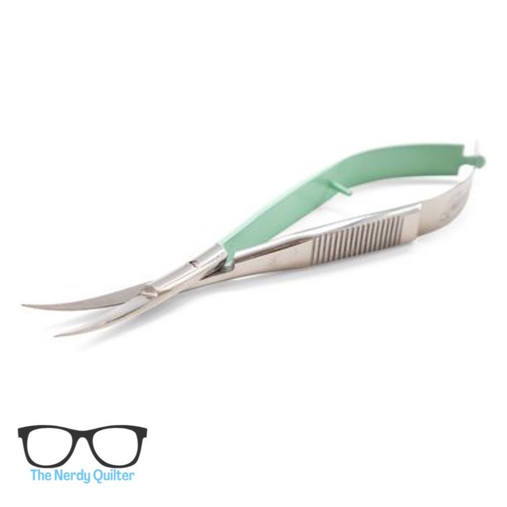 Preorder: Tula Pink Electro Mint 5 Inch EZ Snip Micro Ser by Tula Pink for Brewer