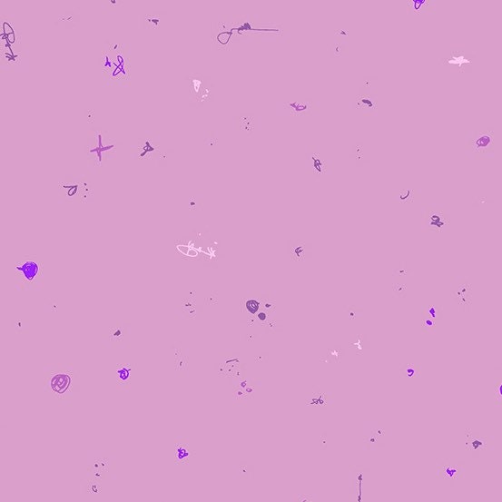 Motley Angelica by Giucy Giuce for Andover A-880-P - Sold by the Half Yard