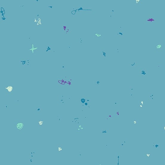 Motley Skeeter by Giucy Giuce for Andover A-880-B1 - Sold by the Half Yard