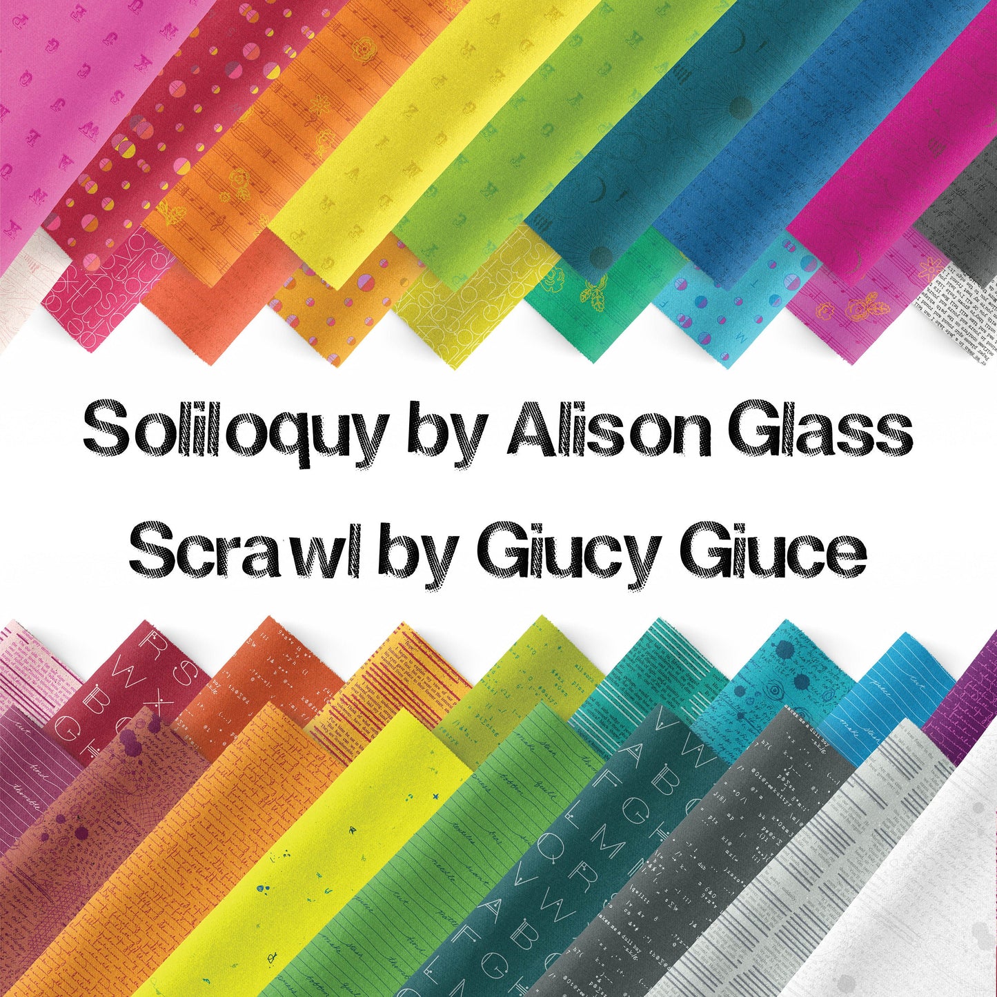 Preorder: Scrawl and Soliloquy F8 Bundle by Giucy Giuce and Alison Glass for Andover