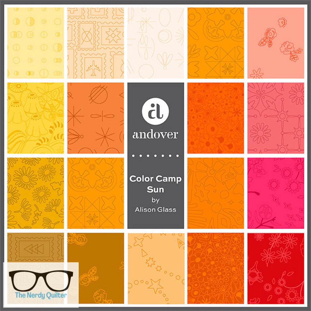 Color Camp - Sun by Alison Glass September 2026 – The Nerdy Quilter