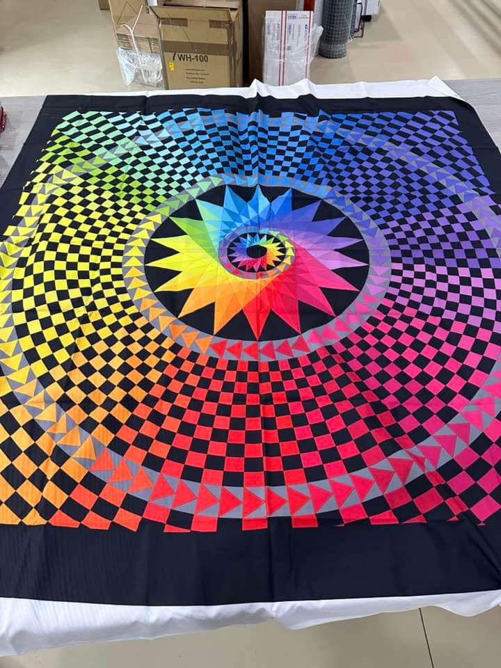 Midnight Spectrum Panel Quilt Kit