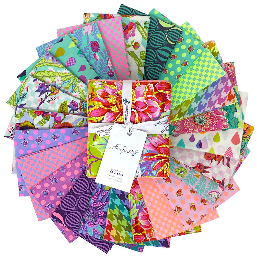 Untamed Fat Quarter Bundle by Tula Pink for Freespirit