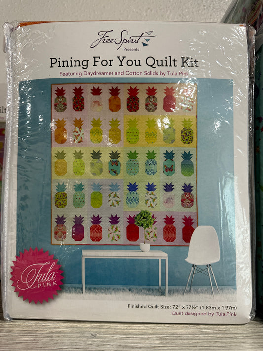 Pining for You Quilt Kit by Tula Pink for Freespirit