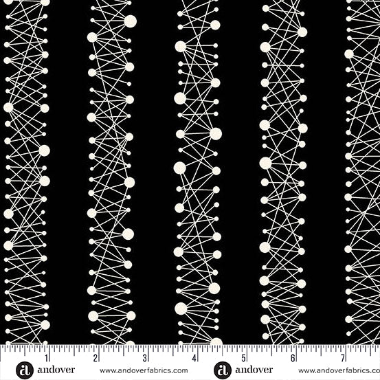 Preorder: 40 Super String Theory in Beetlejuice by Giucy Giuce for Andover - Sold by the Half Yard - Shipping June 2025