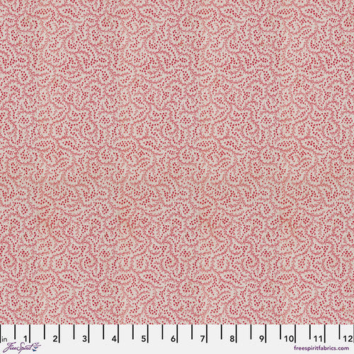 Palette Red Tiny Print by Tim Holtz for Freespirit - Sold by the Half Yard