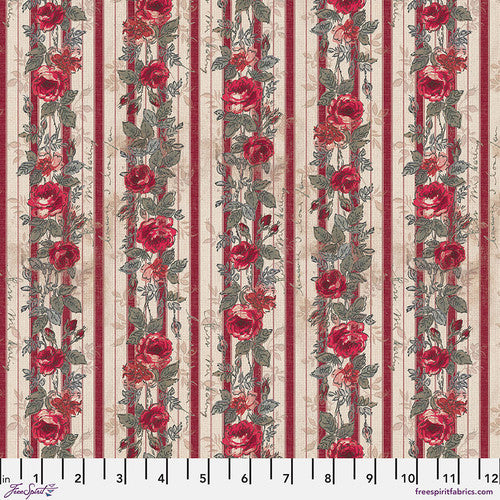 Palette Red Wallpaper by Tim Holtz for Freespirit - Sold by the Half Yard