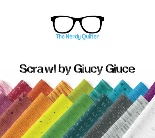 Preorder: Scrawl Half Yard Bundle by Giucy Giuce for Andover