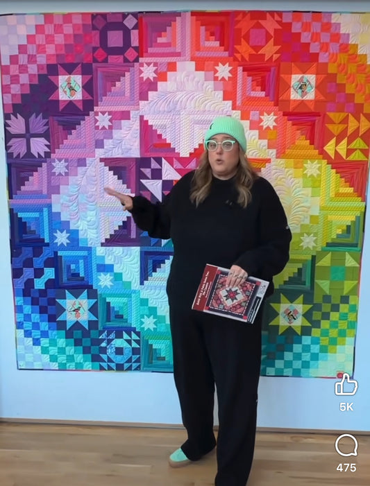Amish with a Twist Quarter 1 Oops Fabric -For The Nerdy Quilter Members Only