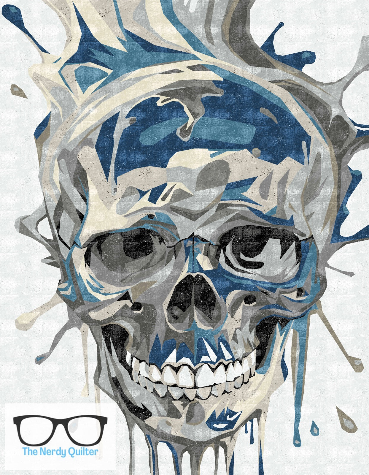 Splash Skull SAL Fabric Kits - Pattern by Quilts of Whimsy