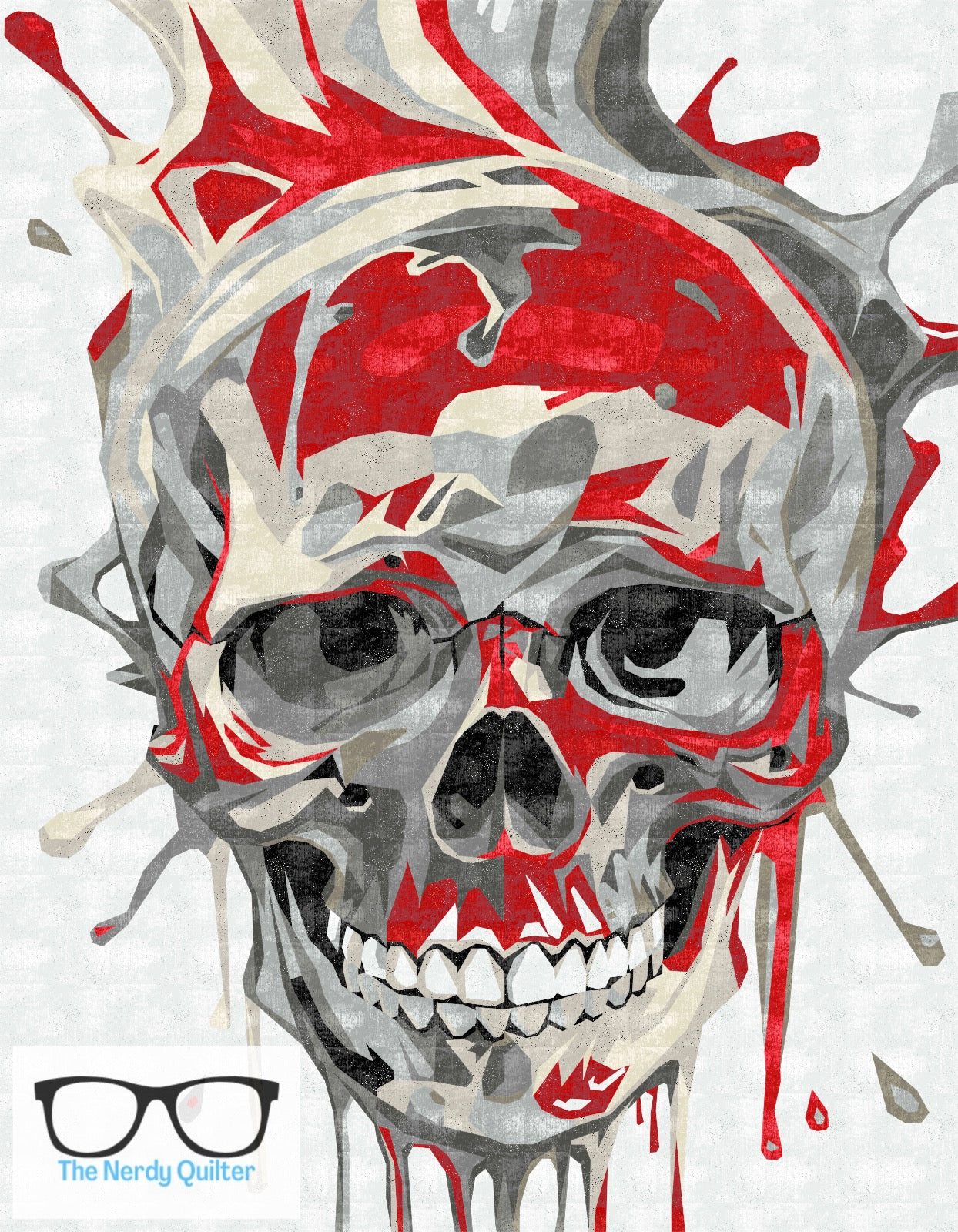 Splash Skull SAL Fabric Kits - Pattern by Quilts of Whimsy