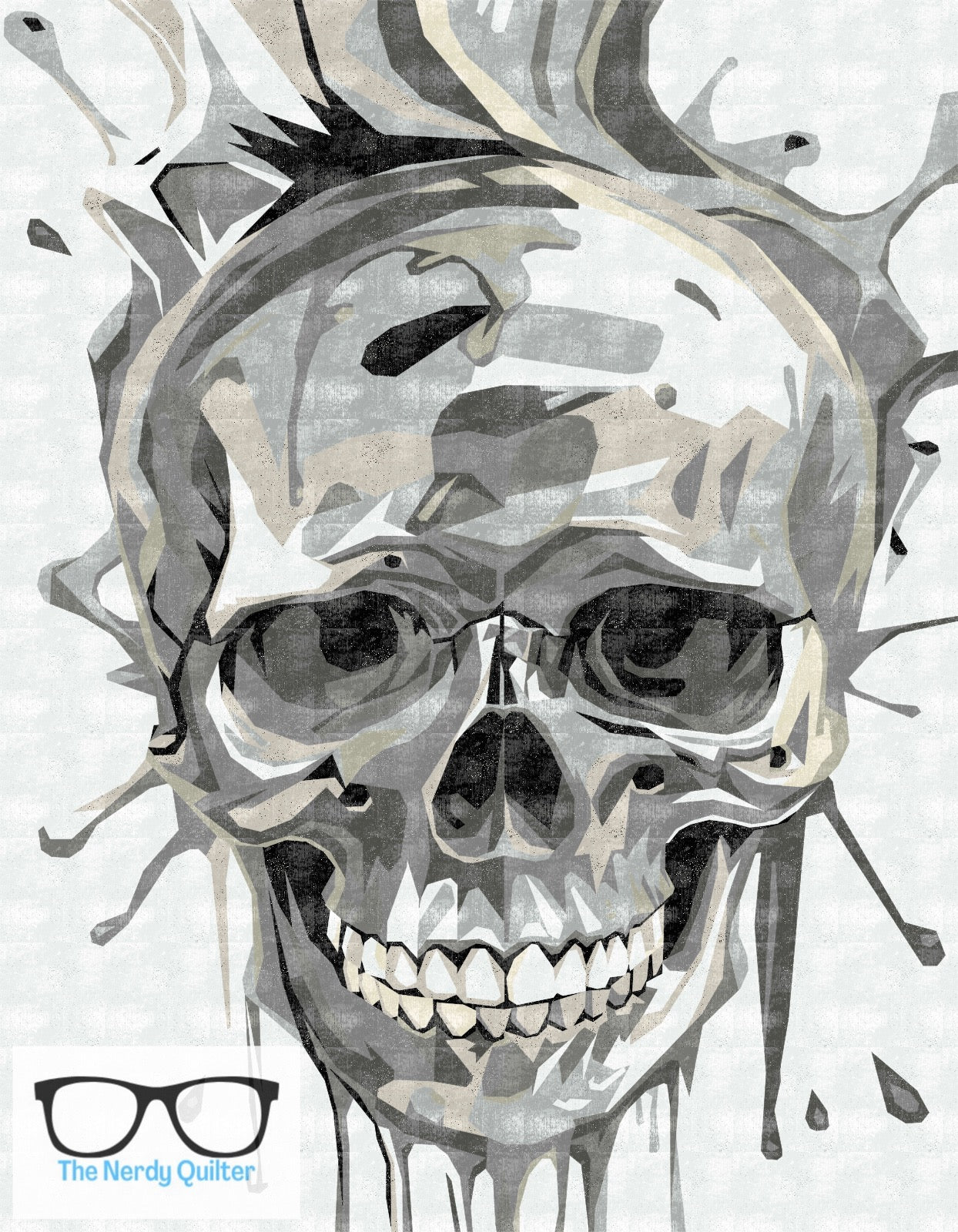 Splash Skull SAL Fabric Kits - Pattern by Quilts of Whimsy