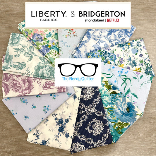 Liberty Fabrics X Bridgerton Fat Quarter Bundle - 11 prints- Tana Lawn by Liberty of London