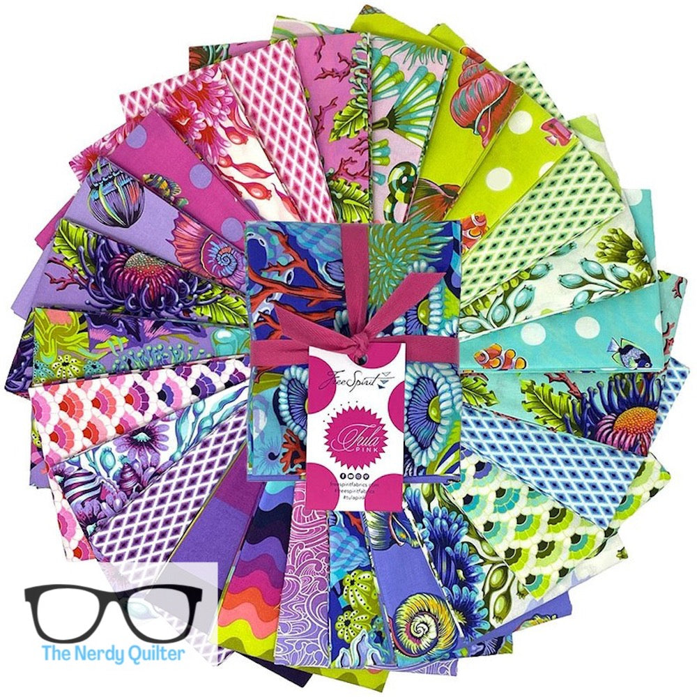 Floral Reef Complete 25 Piece Yard Bundle by Tula Pink for Freespirit