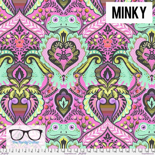 Preorder: Minky Prince Charming Deja Vu Frog Prince in Gumball MKTP012.GUMBALL - Sold by the Half Yard