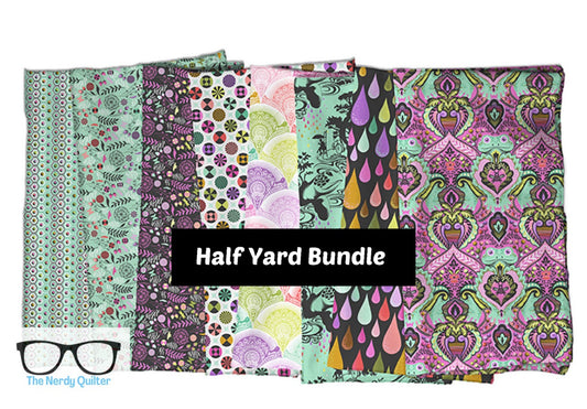 Preorder: Prince Charming Deja Vu Half Yard Bundle by Tula Pink for Freespirit