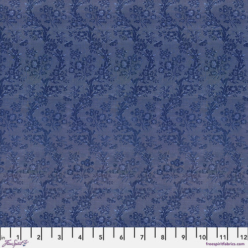 Palette Indigo Tapestry by Tim Holtz for Freespirit - Sold by the Half Yard