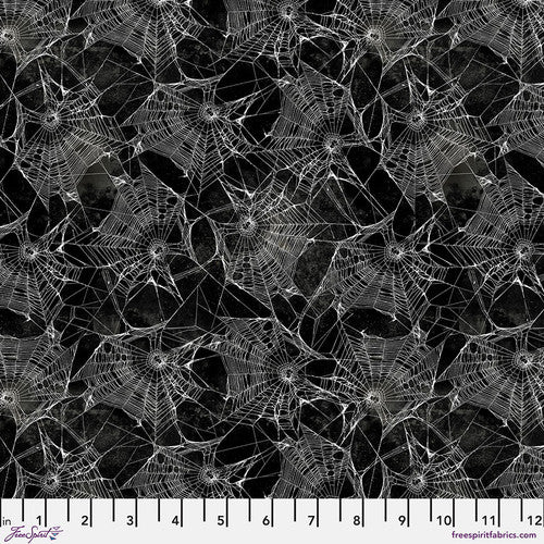 Palette Seasonal Halloween Entangled by Tim Holtz for Freespirit - Sold by the Half Yard