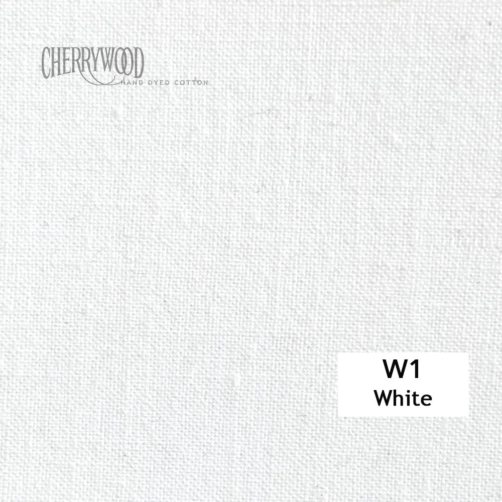 White W1 by Cherrywood Fabrics