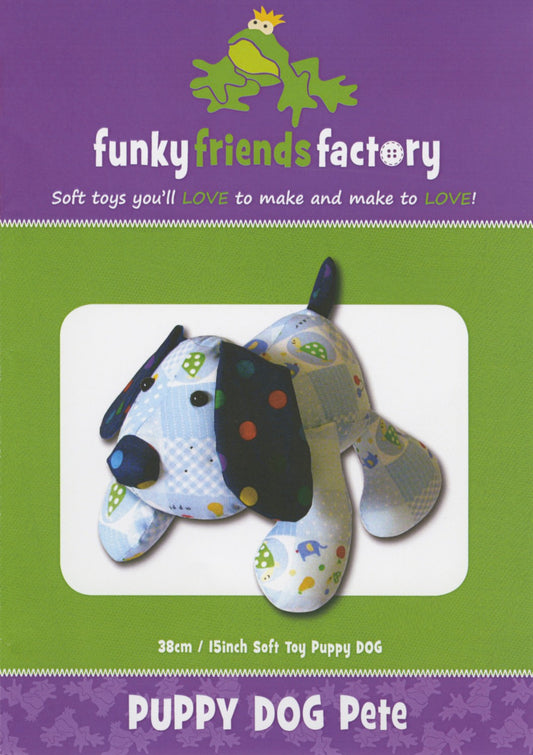 Puppy Dog Pete pattern by Funky Friends Factory