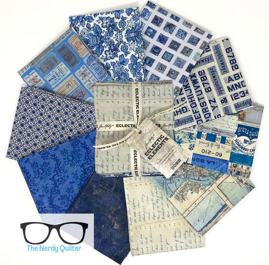 Preorder: Palette Indigo Bundle by Tim Holtz for Freespirit