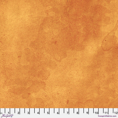 Palette Orange Vintage by Tim Holtz for Freespirit - Sold by the Half Yard