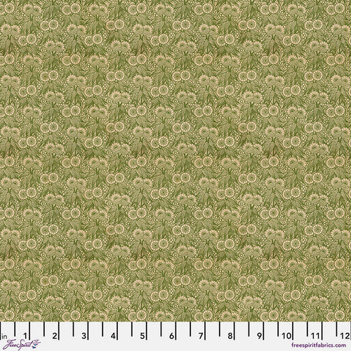 Palette Green Tiny Print by Tim Holtz for Freespirit - Sold by the Half Yard