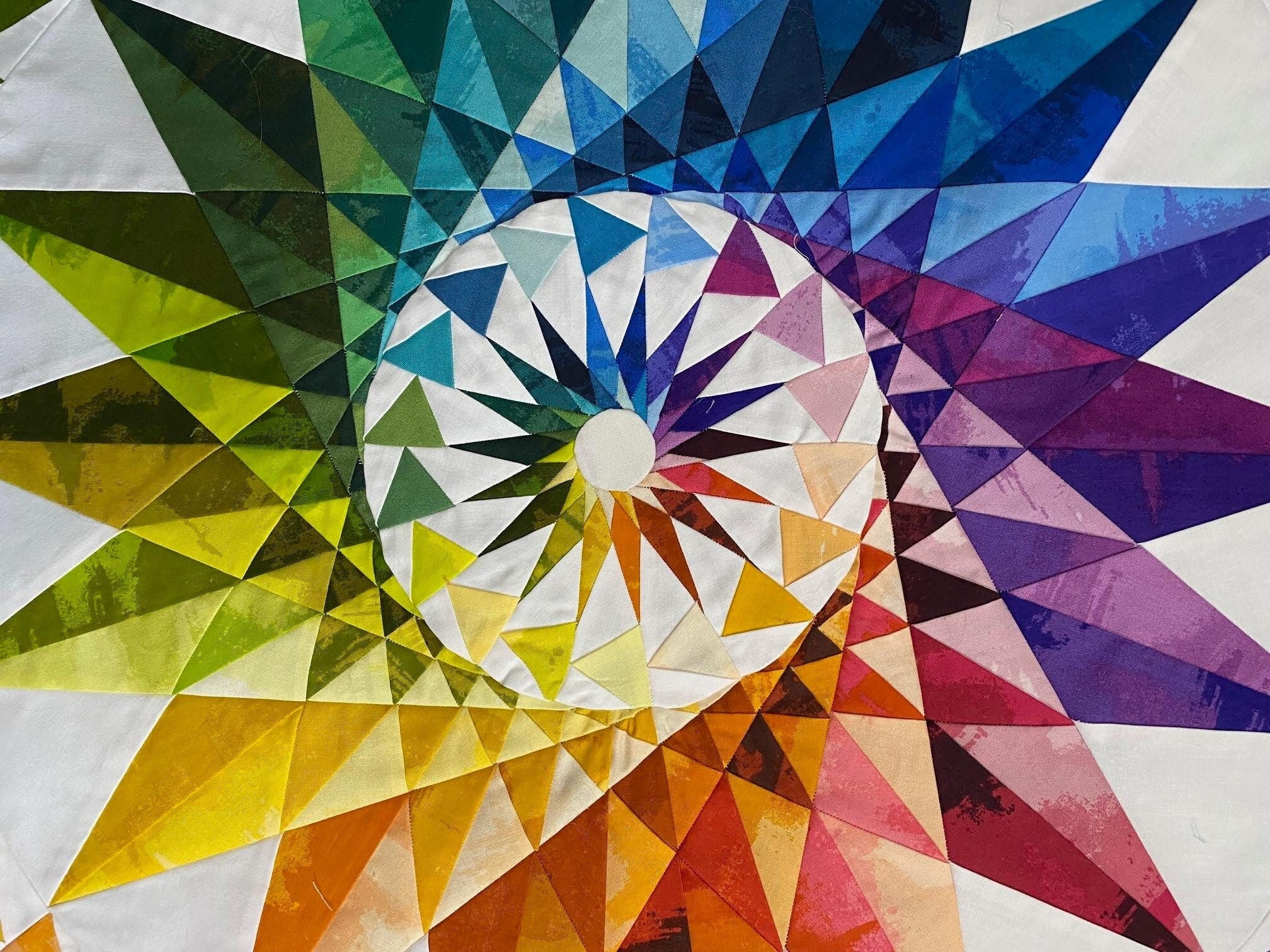 Color Spectrum Pattern Printable Spectrum Mini Pattern Digital Download – The Nerdy Quilter