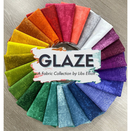 Glaze Half Yard Bundle by Libs Elliott for Andover